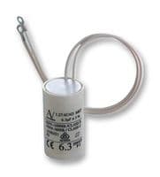 C276CCI5180LF0J - KEMET - C276CCI5180LF0J - Motor Run Capacitor, Metallized PP, Can, 18 µF, ± 5%, Stud Mount - M8, 470 V