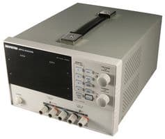 GPD-2303S - GW INSTEK - GPD-2303S - Bench Power Supply, Dual Output, Linear, DC, Programmable, 2 Output, 0 V, 30 V, 0 A, 3 A