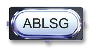 ABLSG-3.6864MHZ-D2Y-T - ABRACON - ABLSG-3.6864MHZ-D2Y-T - Crystal, ABLSG, 3.6864 MHz, 20 ppm, 30 ppm, 18 pF