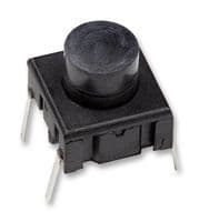 3ETH9-09.5 - MULTIMEC - 3ETH9-09.5 - Tactile Switch, Top Actuated, Through Hole, Round Button, 350 gf, 50mA at 24VDC