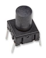 3ETH9-12.0 - MULTIMEC - 3ETH9-12.0 - Tactile Switch, Top Actuated, Through Hole, Round Button, 350 gf, 50mA at 24VDC