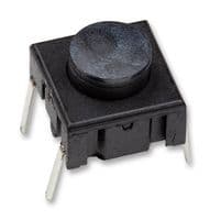 3ETH9-08.0 - MULTIMEC - 3ETH9-08.0 - Tactile Switch, Top Actuated, Through Hole, Round Button, 300 gf, 50mA at 24VDC