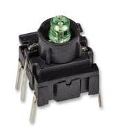 RA3FTH924 - MULTIMEC - RA3FTH924 - Tactile Switch, Multimec 3F Series, Top Actuated, Through Hole, Round Button, 300 gf