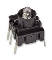 3FTH987 - MULTIMEC - 3FTH987 - Tactile Switch, Top Actuated, Through Hole, Round Button, 300 gf, 50mA at 24VDC