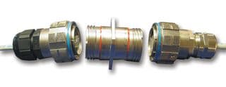 RJFTVB2GISONI - AMPHENOL SOCAPEX - RJFTVB2GISONI - In-Line Adapter, Through Bulkhead, Adaptor, In-Line, RJ45, RJ45, RJF TV