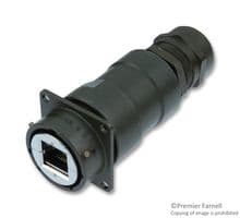 RJF2PEM1G - AMPHENOL SOCAPEX - RJF2PEM1G - In-Line Adapter, Adaptor, In-Line, RJ45, RJ45
