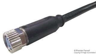 1-2273005-1 - TE CONNECTIVITY - 1-2273005-1 - Sensor Cable, AMP, M8 Receptacle, Free End, 3 Positions, 1.5 m, 4.9 ft