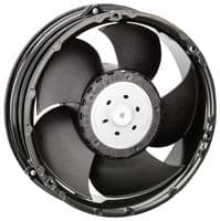 6318/2TDHHP - EBM-PAPST - 6318/2TDHHP - DC Axial Fan, 48 V, Circular, 172 mm, 51 mm, Ball Bearing, 418 CFM