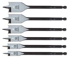 T2942P - CK TOOLS - T2942P - Drill Bit Set, 10 mm - 25 mm, 6 Piece