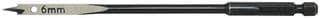 T2942-06 - CK TOOLS - T2942-06 - Flat Drill Bit, HSS, Woodworking, E6.3 Drive, 6mm x 160mm