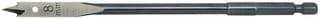 T2942-08 - CK TOOLS - T2942-08 - Flat Drill Bit, HSS, Woodworking, E6.3 Drive, 8mm x 160mm
