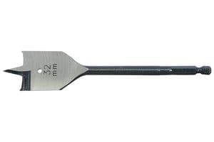 T2942-32 - CK TOOLS - T2942-32 - Flat Drill Bit, HSS, Woodworking, E6.3 Drive, 32mm x 160mm