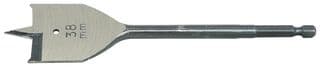 T2942-38 - CK TOOLS - T2942-38 - Flat Drill Bit, HSS, Woodworking, E6.3 Drive, 38mm x 160mm