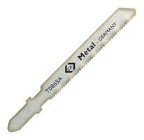 T0865A - CK TOOLS - T0865A - Jigsaw Blade, Thin Metals, Type A, Straight Cut, 1.2mm Pitch, 50mm, Pack of 5