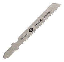 T0865H - CK TOOLS - T0865H - Jigsaw Blade, Thick Metals, Type H, Straight Cut, 2mm Pitch, 50mm, Pack of 5