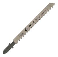 T0865L - CK TOOLS - T0865L - Jigsaw Blade, Wood, Type L, Clean Cut, 4mm Pitch, 75mm, Pack of 5