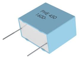 PHE450XD5100JD15R06L2 - KEMET - PHE450XD5100JD15R06L2 - General Purpose Film Capacitor, Double Metallized PP, Radial Box - 2 Pin, 0.01 µF, ± 5%, 1 kV