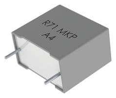R71PI31504030K - KEMET - R71PI31504030K - General Purpose Film Capacitor, Pulse, Metallized PP, Radial Box - 2 Pin, 0.15 µF, ± 10%, 275 V