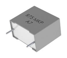 R75GF31004030J - KEMET - R75GF31004030J - Power Film Capacitor, Pulse, Metallized PP, Radial Box - 2 Pin, 0.1 µF, ± 5%, High Frequency