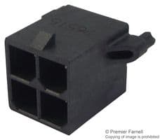 76829-0004 - MOLEX - 76829-0004 - Pin Header, Vertical, Wire-to-Board, 5.7 mm, 2 Rows, 4 Contacts, Through Hole Straight