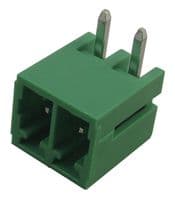 20.155MH/2-E - IMO PRECISION CONTROLS - 20.155MH/2-E - Terminal Block, Horizontal, Header, 3.5 mm, 2 Ways, 10 A, 250 V, Through Hole Right Angle