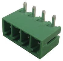 20.155MH/4-E - IMO PRECISION CONTROLS - 20.155MH/4-E - Terminal Block, Horizontal, Header, 3.5 mm, 4 Ways, 10 A, 250 V, Through Hole Right Angle