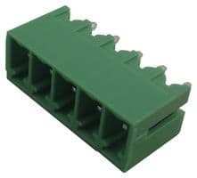 21.155MV/5-E - IMO PRECISION CONTROLS - 21.155MV/5-E - Terminal Block, Vertical, Header, 3.81 mm, 5 Ways, 10 A, 250 V, Through Hole Vertical