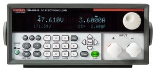 2380-120-60 - KEITHLEY - 2380-120-60 - DC Electronic Load, 2380 Series, 250 W, Programmable, 1.8 V, 120 V, 60 A