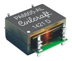 PA6605-AL - COILCRAFT - PA6605-AL - Planar Transformer for TI LM5122 Synchronous Flyback Controller, 5 A, 12 V, 60W, 250kHz