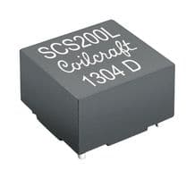 SCS-050L - COILCRAFT - SCS-050L - Current Sensing Transformer, 1:50, 3.8 mH, 30 A, 80 Vµs, 6kHz to 1MHz, 0.9 ohm