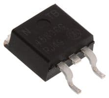 NTB45N06T4G - ONSEMI - NTB45N06T4G - Power MOSFET, N Channel, 60 V, 45 A, 0.026 ohm, TO-263 (D2PAK), Surface Mount
