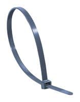 111-01664 MCTPP18R-PPMD-BU - HELLERMANNTYTON - 111-01664 MCTPP18R-PPMD-BU - Cable Tie, Metal Content, Detectable, PP (Polypropylene) / Metal Particles, Blue, 100 mm, 2.5 mm