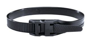 112-00203 LPH175-PA66-BK - HELLERMANNTYTON - 112-00203 LPH175-PA66-BK - Cable Tie, Low Profile, Nylon 6.6 (Polyamide 6.6), Black, 175 mm, 9 mm, 40 mm, 70 lb