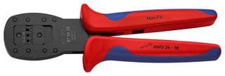 97 54 26 - KNIPEX - 97 54 26 - Crimp Tool, Hand, Mini-Fit Connectors