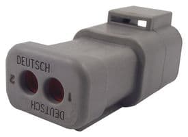 DTP04-2P-E003 - DEUTSCH - TE CONNECTIVITY - DTP04-2P-E003 - AUTOMOTIVE HOUSING, RCPT, 2POS, 25A
