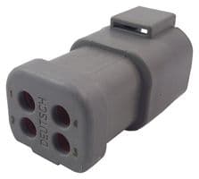 DTP04-4P-E003 - DEUTSCH - TE CONNECTIVITY - DTP04-4P-E003 - AUTOMOTIVE HOUSING, RCPT, 4POS, 25A