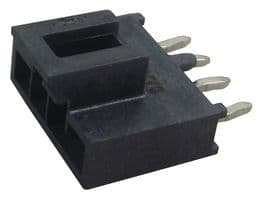 105309-1204 - MOLEX / PARTNER STOCK - 105309-1204 - Pin Header, Wire-to-Board, 2.5 mm, 1 Rows, 4 Contacts, Through Hole Straight