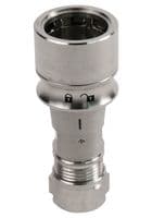 PXM6034/B - BULGIN / PARTNER STOCK - PXM6034/B - Modular Connector, RJ45 Plug, 1 x 1 (Port), 8P8C, Cat5e, IP66, IP68, IP69K, Cable Mount