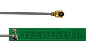 ECHO18/0.1M/UFL/S/S/15 - SIRETTA - ECHO18/0.1M/UFL/S/S/15 - PCB Antenna, 2.4 - 2.5GHz, U.Fl Connector, 100mm