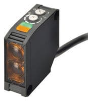 E3JK-DR11 2M OMI - OMRON INDUSTRIAL AUTOMATION - E3JK-DR11 2M OMI - Photoelectric Sensor, E3JK Series, 2.5 m, Diffuse, Relay, 24 V to 240 V