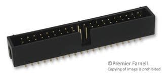 30340-6002HB - 3M - 30340-6002HB - Pin Header, Board-to-Board, 2.54 mm, 2 Rows, 40 Contacts, Through Hole Straight, 303