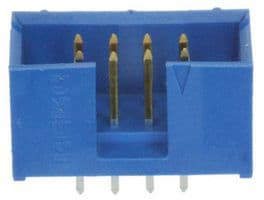75869-132LF - AMPHENOL COMMUNICATIONS SOLUTIONS - 75869-132LF - Pin Header, Wire-to-Board, 2.54 mm, 2 Rows, 8 Contacts, Through Hole, FCI Quickie