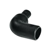 411-81480 1181-4-G-PO-X-BK - HELLERMANNTYTON - 411-81480 1181-4-G-PO-X-BK - Heat Shrink Boot, Right Angle, 0.47 ", 12 mm, Black, 0.75 ", 19 mm