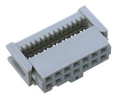 89116-0103 - 3M - 89116-0103 - IDC Connector, IDC Receptacle, Female, 2.54 mm, 2 Row, 16 Contacts, Cable Mount