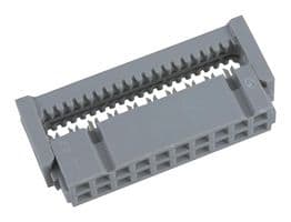 89120-0001 - 3M - 89120-0001 - IDC Connector, IDC Receptacle, Female, 2.54 mm, 2 Row, 20 Contacts, Cable Mount