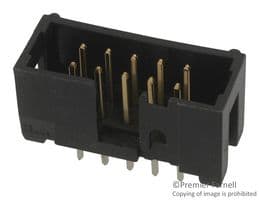 D2510-6002-AR - 3M - D2510-6002-AR - Pin Header, Wire-to-Board, 2.54 mm, 2 Rows, 10 Contacts, Through Hole Straight, D2500