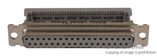 8337-6000 - 3M - 8337-6000 - D Sub Connector, DB37, Standard, Receptacle, 8300, 37 Contacts, DC, IDC / IDT