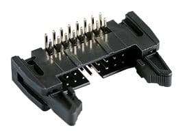 N3433-5202RB - 3M - N3433-5202RB - Pin Header, Wire-to-Board, 2.54 mm, 2 Rows, 50 Contacts, Through Hole Right Angle, 3000