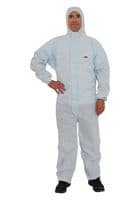 4532+W X LARGE - 3M - 4532+W X LARGE - Protective Clothing, Coverall, Blue / White, Polypropylene, X Large Size, 4532+ Series