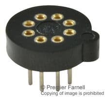 917-93-108-41-005000 - MILL-MAX - 917-93-108-41-005000 - IC & Component Socket, 8 Contacts, Transistor Socket, 917, Beryllium Copper